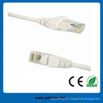 UTP CAT6 Patch Cord disponible en différentes couleurs et longueur